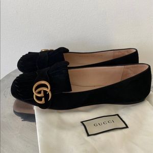 Gucci Suede Loafers